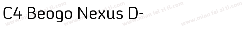 C4 Beogo Nexus D字体转换